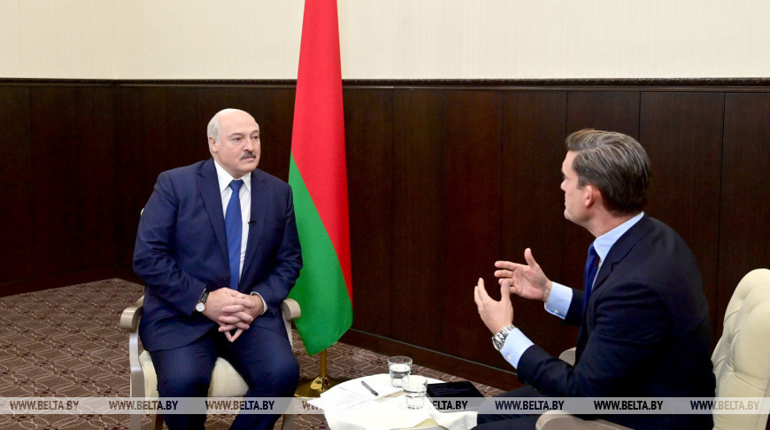 Лукашенко дал интервью американской телекомпании NBC