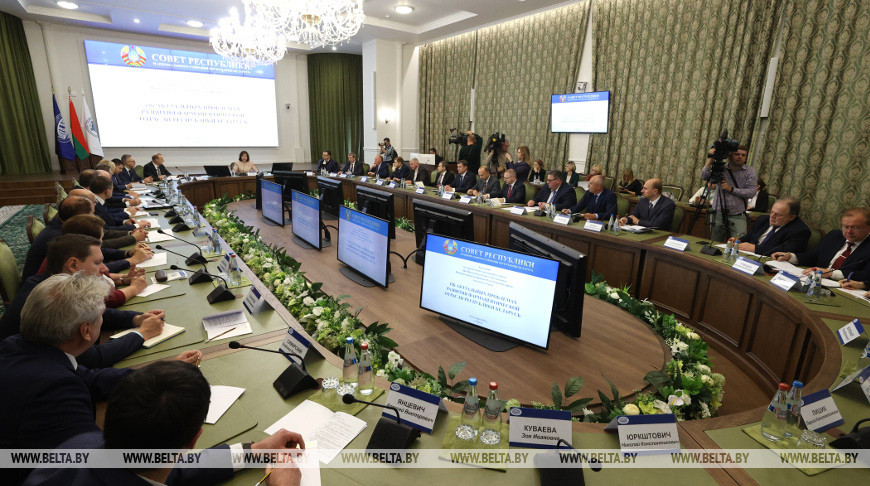 Заседание экспертно-консультативного совета при Президиуме Совета Республики состоялось в НАН