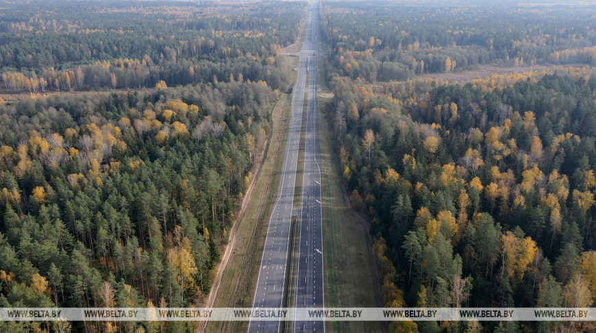 Дороги Беларуси. Автомагистраль М4