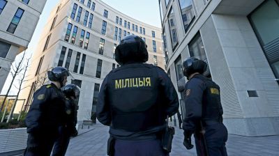 Департамент охраны МВД провел демонстрацию тактических действий