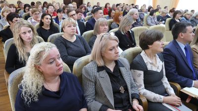 Кочанова приняла участие в заседании Полоцкого райисполкома