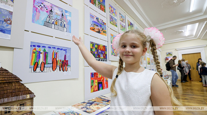 Выставка детского творчества "АрхНовация" открылась в Минске