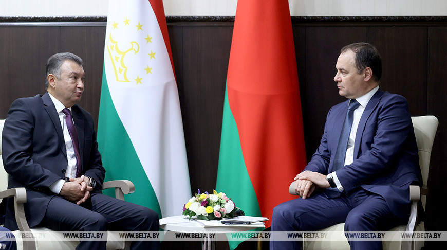 Головченко встретился с премьер-министром Таджикистана