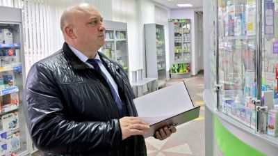 Председатель Новополоцкого горисполкома провел мониторинг цен в аптеках города