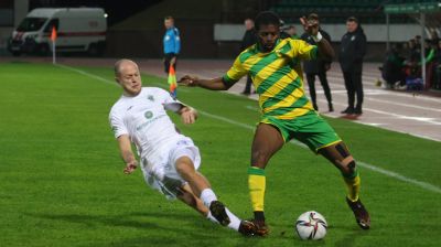 Гродненский "Неман" разгромил "Гомель" в матче чемпионата Беларуси по футболу