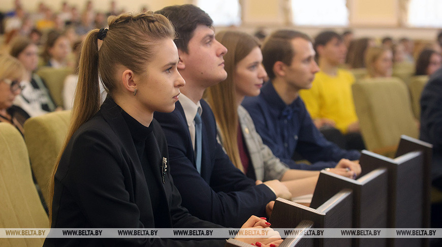 Диалоговая площадка "Молодежь голосует за будущее" прошла в ГрГУ им. Я.Купалы