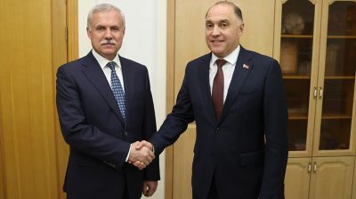 В Минске состоялась встреча Вольфовича с генеральным секретарем ОДКБ