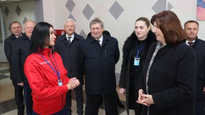 Кочанова посетила Петриков