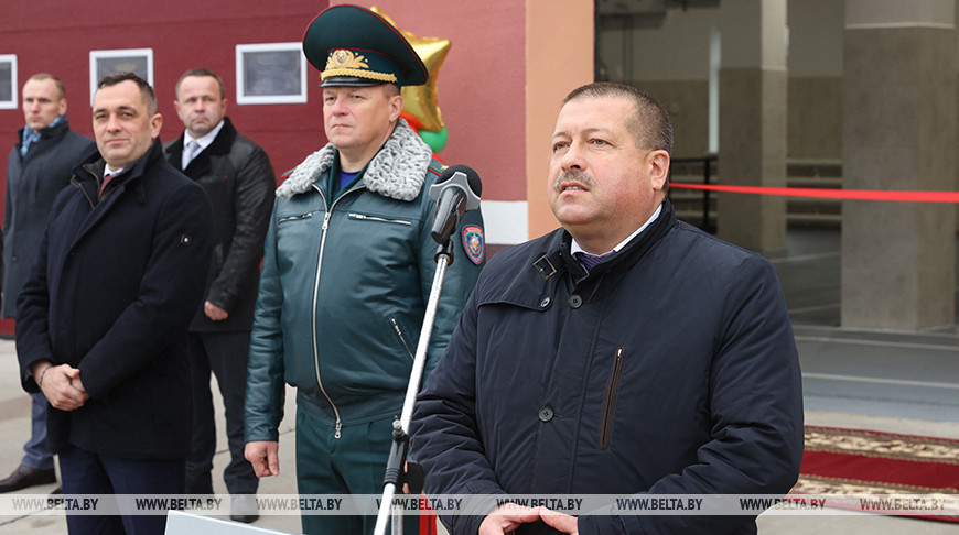 В Полоцке открылась новая пожарная аварийно-спасательная часть