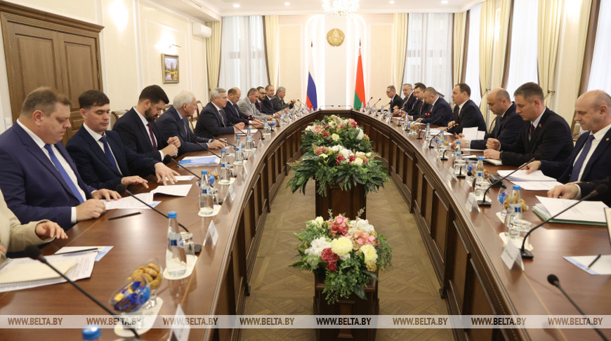 Премьер-министр Беларуси встретился с губернатором Ростовской области