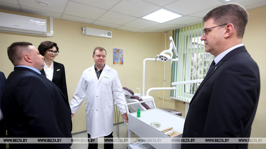 В Минске состоялось открытие 19-й детской поликлиники после реконструкции