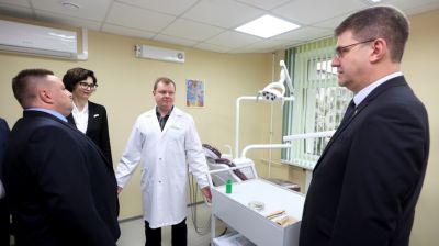 В Минске состоялось открытие 19-й детской поликлиники после реконструкции