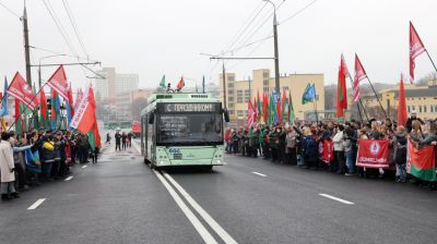 Движение по реконструированному Сельмашевскому мосту открыли в Гомеле