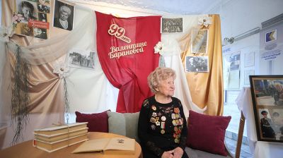 Ветеран Великой Отечественной войны Валентина Баранова отмечает 99-летие