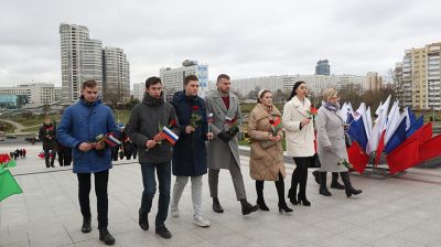 Белорусско-российский форум "Молодежь и выборы" проходит в Минске
