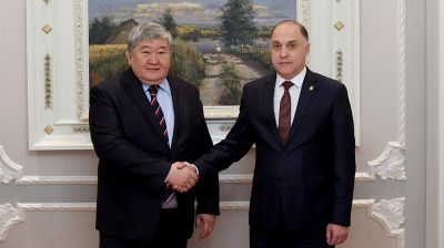 В Минске состоялась встреча Вольфовича с послом Кыргызской Республики