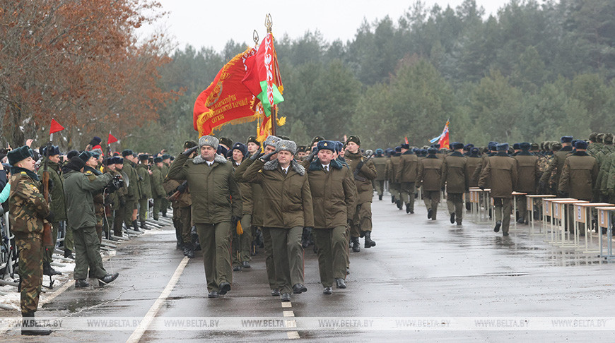 Более 6 тыс. новобранцев Вооруженных Сил Беларуси приняли присягу