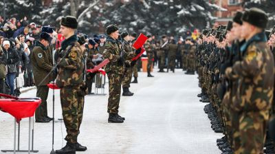 Более тысячи военнослужащих Брестского гарнизона приняли присягу