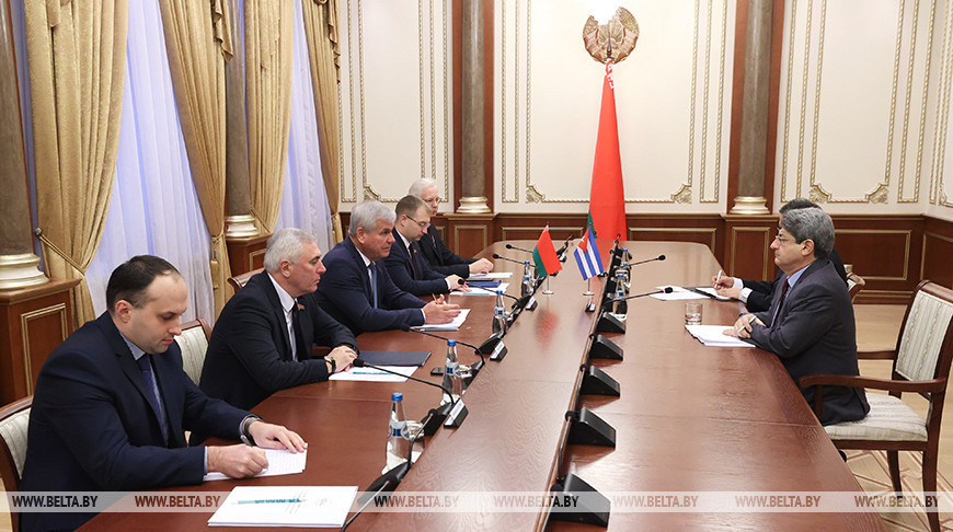 В Минске состоялась встреча Андрейченко с послом Кубы