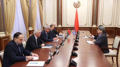 В Минске состоялась встреча Андрейченко с послом Кубы