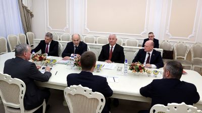 Пархомчик встретился с вице-губернатором Санкт-Петербурга