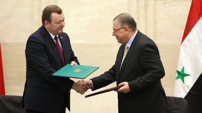 Представители Беларуси и Сирии подписали ряд документов
