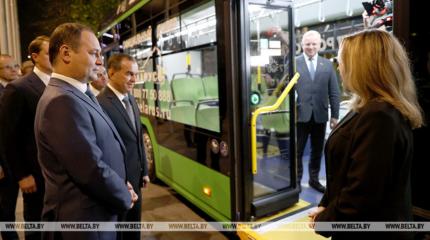 Головченко показали первый на российском рынке белорусский электробус