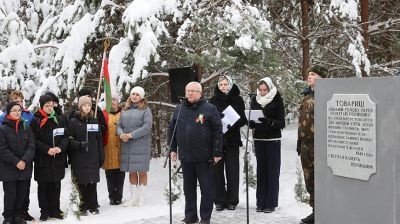 Останки 65 расстрелянных в 1942 году мирных жителей захоронили в Бешенковичском районе