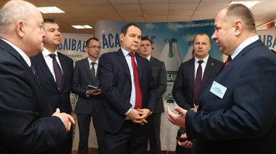 Премьер-министр посетил ОАО "Лунинецкий молочный завод"