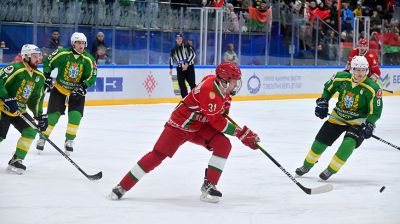 Хоккейная команда Президента Беларуси выиграла в матче любительского турнира