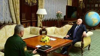 Лукашенко провел встречу с Шойгу