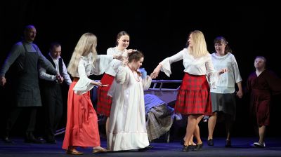 Инклюзивный спектакль "Жить" показали на сцене Могилевского драмтеатра