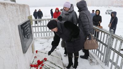 Не допустить подобного: в Жлобинском районе почтили память жертв геноцида