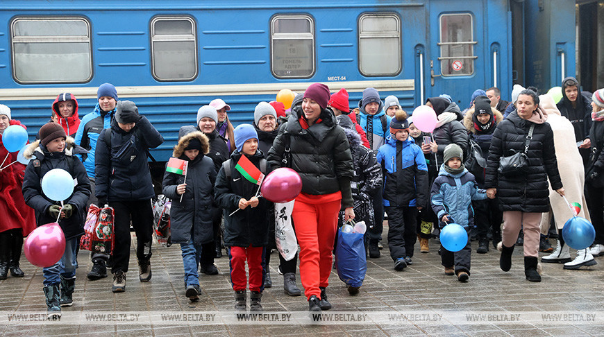 Дети Донбасса приехали на оздоровление в Беларусь