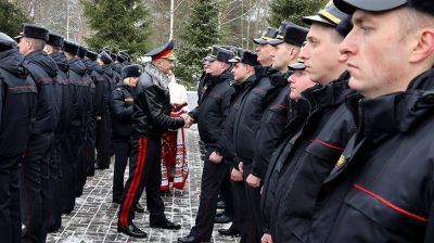 Лучших сотрудников МВД наградили в Могилевской области
