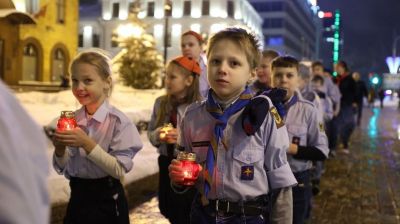 Вифлеемский огонь доставили в Минск