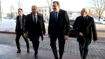 В Минске прошла встреча министров иностранных дел Беларуси и России