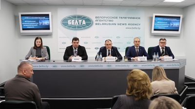 Пресс-конференция об актуальных вопросах развития энергетической отрасли прошла в БЕЛТА