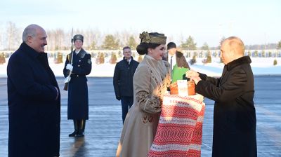 Путин прибыл в Минск