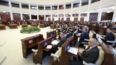 В Минске прошло совместное заседание двух палат белорусского парламента
