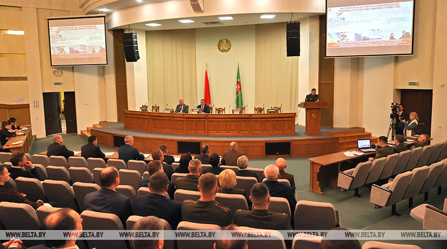 В Витебском облисполкоме подвели итоги работы органов управления территориальной обороны