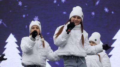 Новогодний областной детский праздник прошел в Молодечно