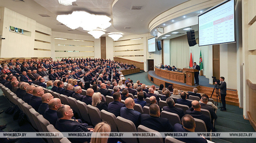 Сессия областного Совета депутатов состоялась в Витебске