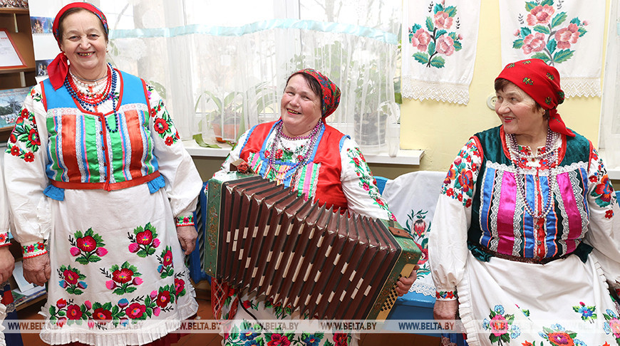 Народный коллектив "Таняжанка" Лельчицкого районного центра культуры удостоен специальной премии Президента