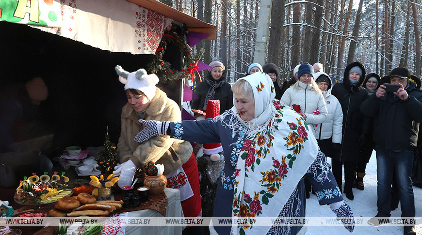 Праздничные гулянья прошли в Могилеве на Рождество