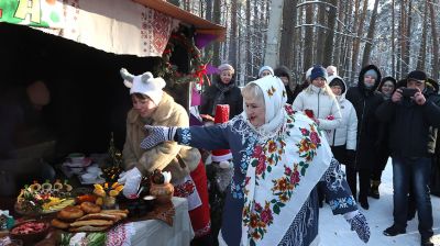 Праздничные гулянья прошли в Могилеве на Рождество