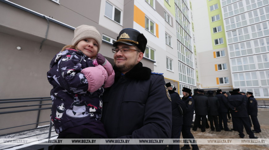 В Минском районе состоялось открытие многоквартирного жилого дома