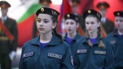 Церемония открытия городского военно-патриотического клуба ОПЧС "Зубр" состоялась в Минске