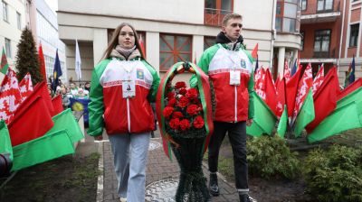 "Звездный поход" по местам боевой и трудовой славы белорусского народа стартовал в БГПУ