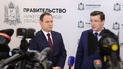 Премьер-министр Беларуси встретился с губернатором Нижегородской области России